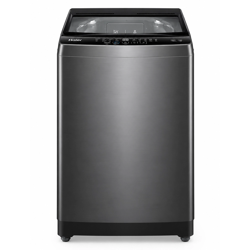 HWM140-316S6 Haier 14kg Top Load Washing Machine Silver - HWM140-316S6 - Image 1
