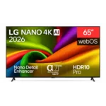 LG 65 Inch 4K NANO AI NU85 Smart TV -65NU850B6LA